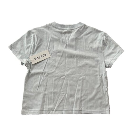 Wildfox Tennis Mimosa Tournament Jamie One More Round Tee Ice Melt ( S ) - Picture 2 of 2